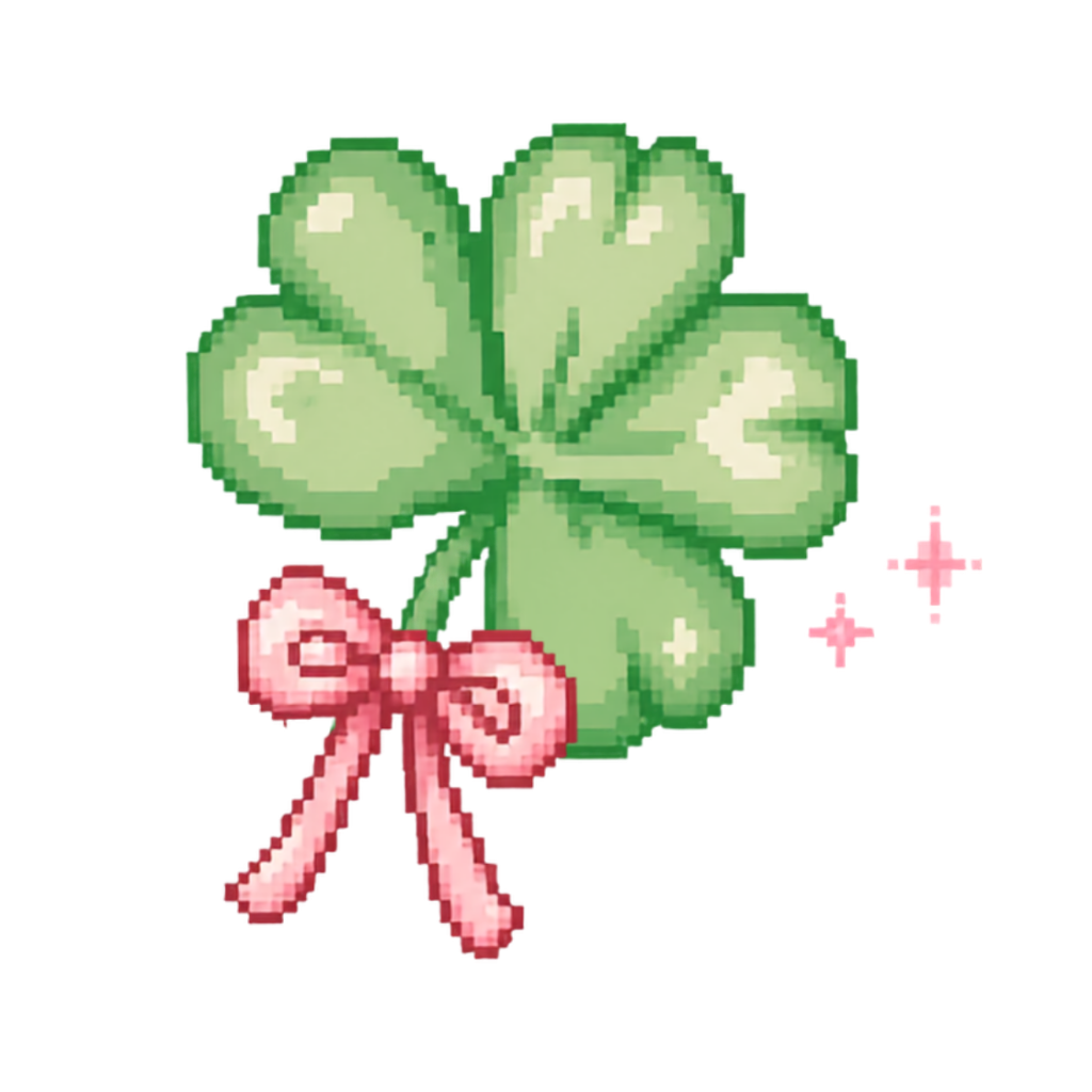 Ir Arriba Pixel Clover